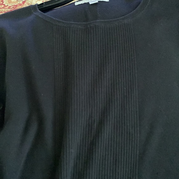 Carolyn Taylor essentials black short sleeve top size large - Picture 6 of 6